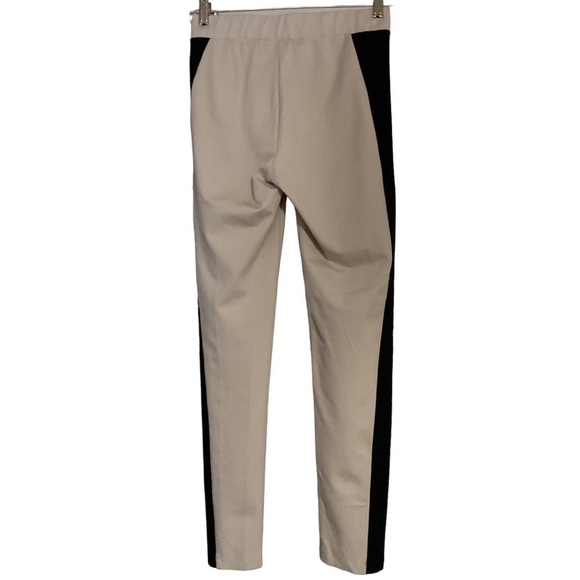 $10$ add on MR.MAX fashion black & tan viscose blend pull on capri crop pant - Picture 3 of 7